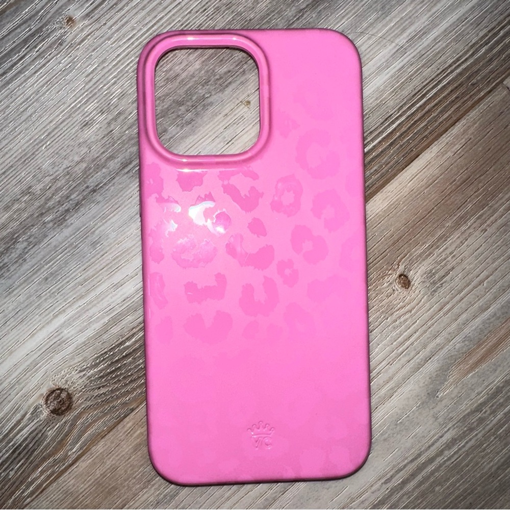 Velvet Caviar Pink Leopard Phone Case iPhone 14 Pro Max